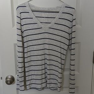 Long sleeve striped shirt